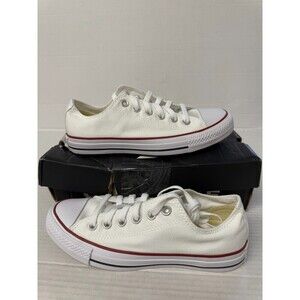 -1170 Converse All Star Low Top White/White-US 5 Mens